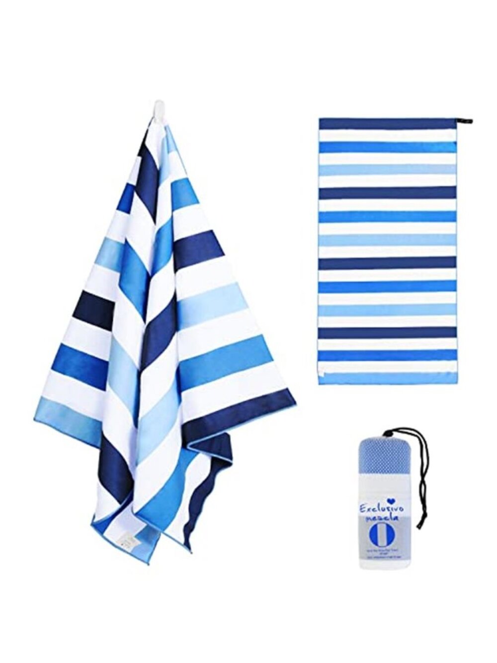 30 x 60 Quick Dry Beach Towel Large Lightweight Sandfree Pool Towel